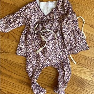 Jamie Kay footed bottoms and tie top